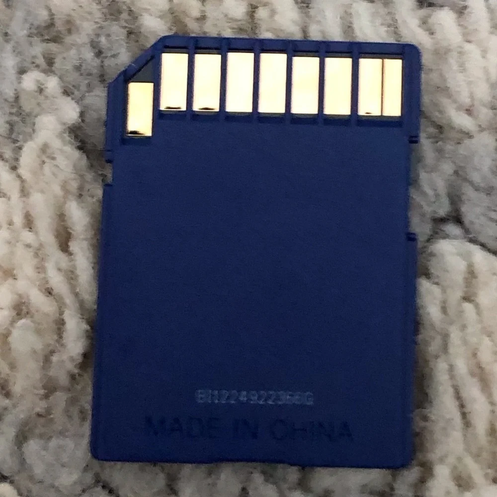 SanDisk SDHC card 8GB